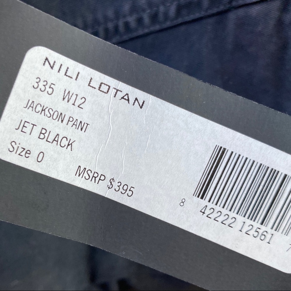 Hold ⚡️NILI LOTAN $395 Jackson Pants NWT - Picture 5 of 12